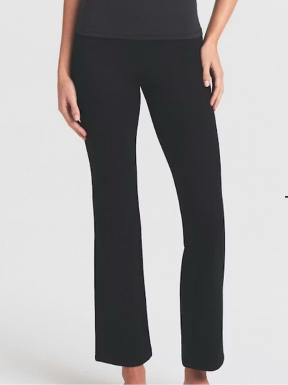 Skims High- Waisted Cropped Kick Flare Pant